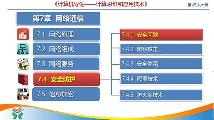 唐良荣《计算机导论-计算思维和应用技术》第7章 网络通信B